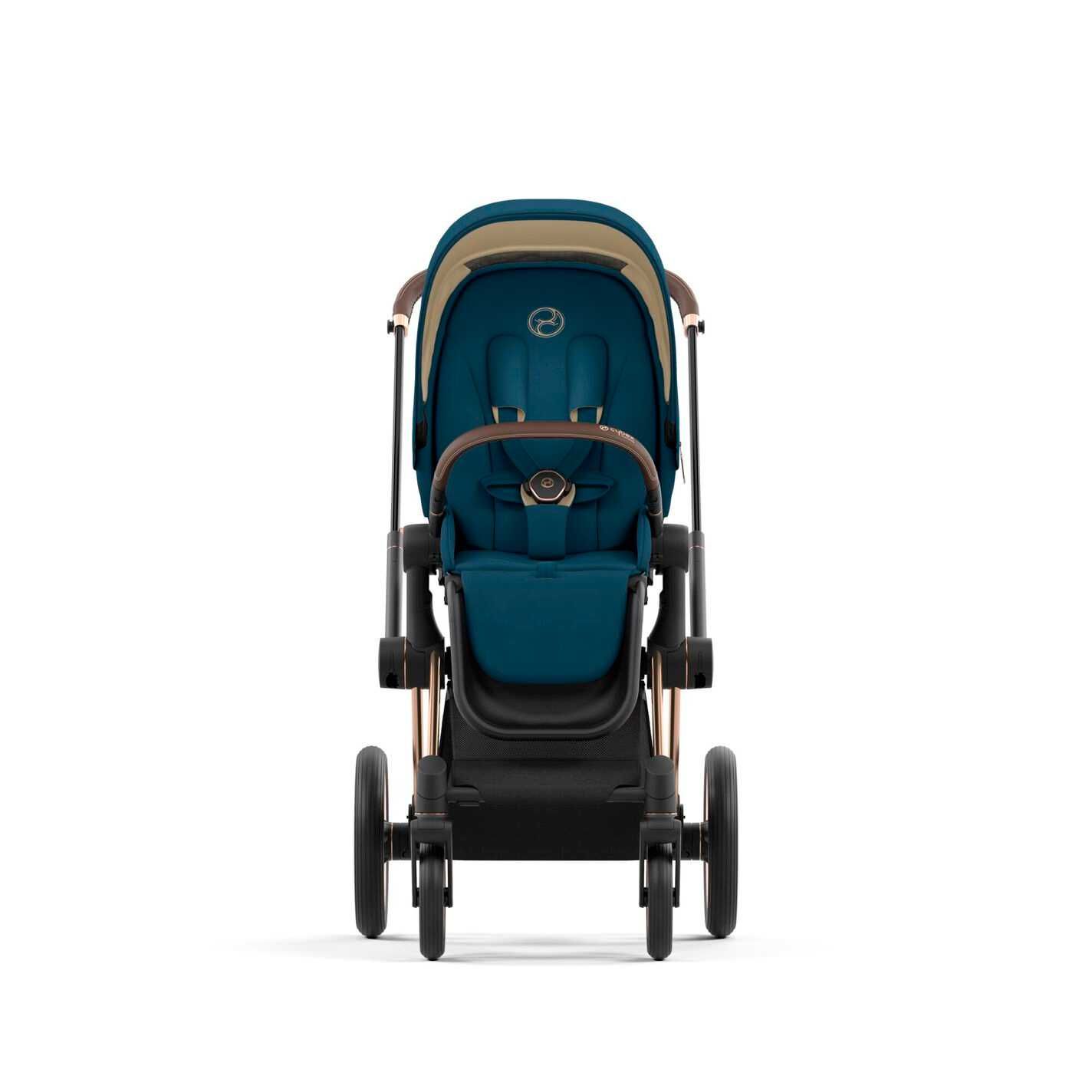 Cybex E-Priam (eléctrico) Rose gold com assento incluido