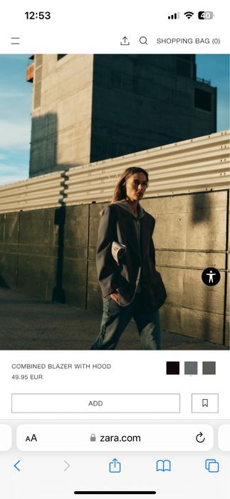 Жакет Zara розмір L