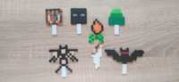 Topper urodziny Minecraft figurki pająk smok creeper zombie