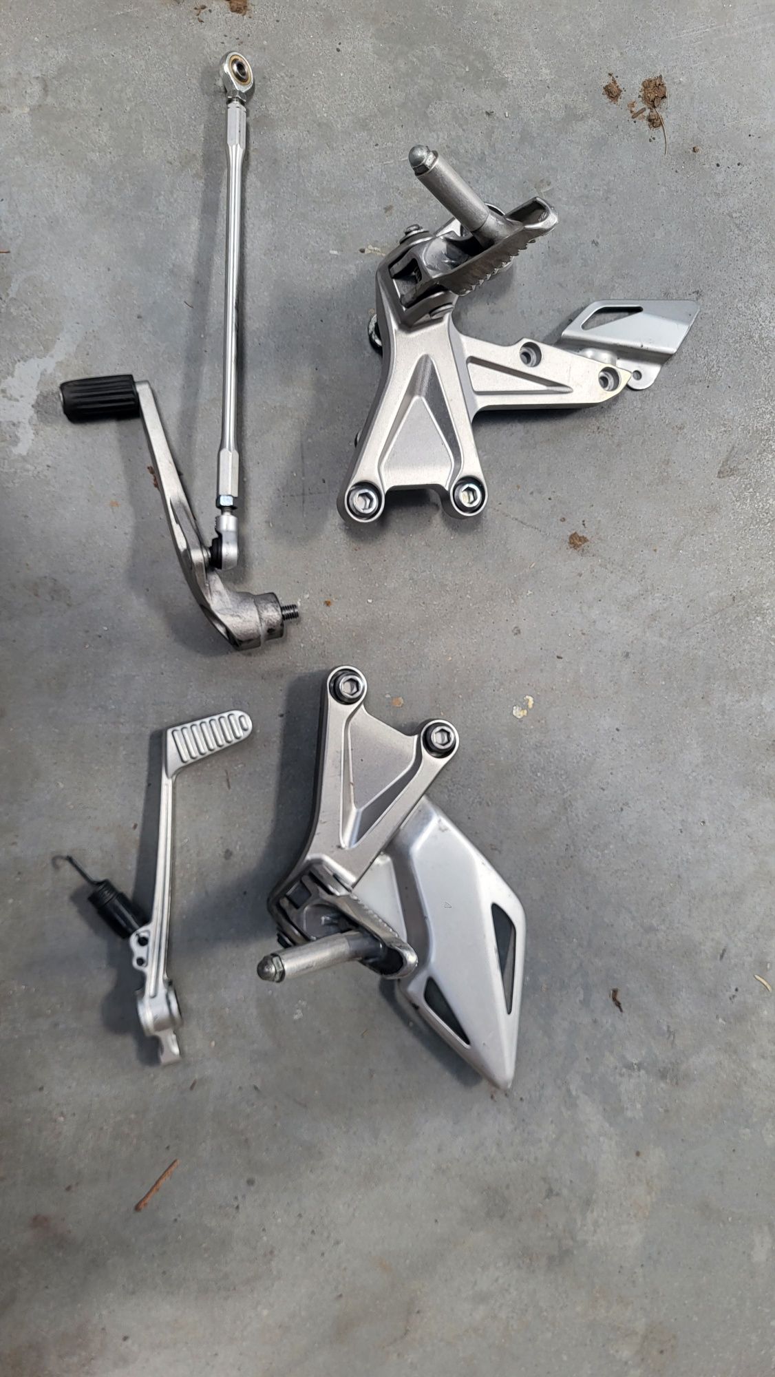 Cbr 1000 sc59 set sety dzwignia hamulca zmiany biegow
