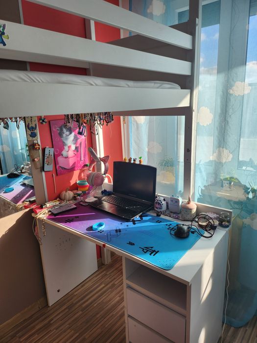 Łóżko anytesola drewniane