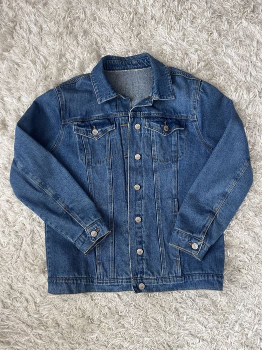 Джинсовий піджак куртка S- жіночий