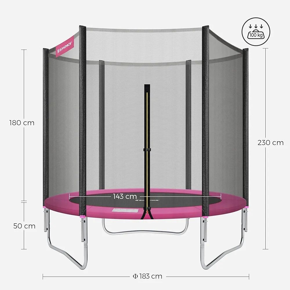 Trampolina 108 cm średnica STR061P01
