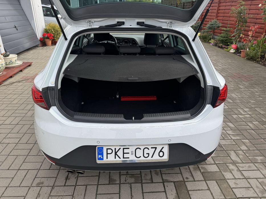 Seat Leon FR 1.4 150 KM DSG sprowadzony 2016 zarejestrowany ledy navi