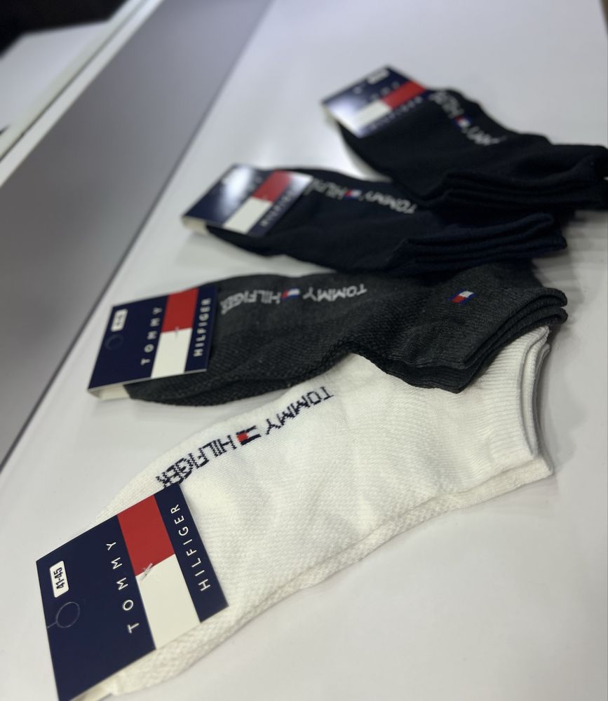 Стильні шкарпетки TOMMY HILFIGER – коли деталі мають значення 4 пари