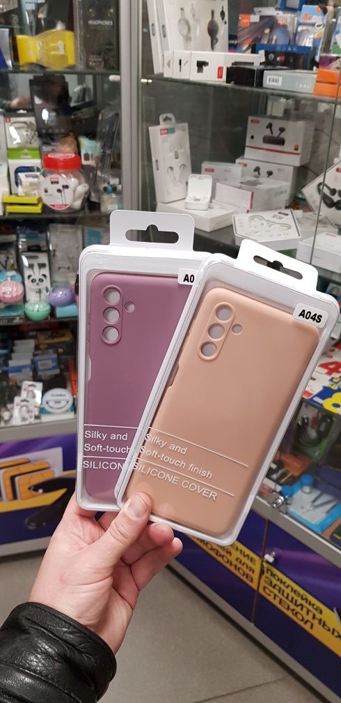 Чохол Накладка Бампер Силікон Самсунг Samsung A04s Чехол силикон бампе