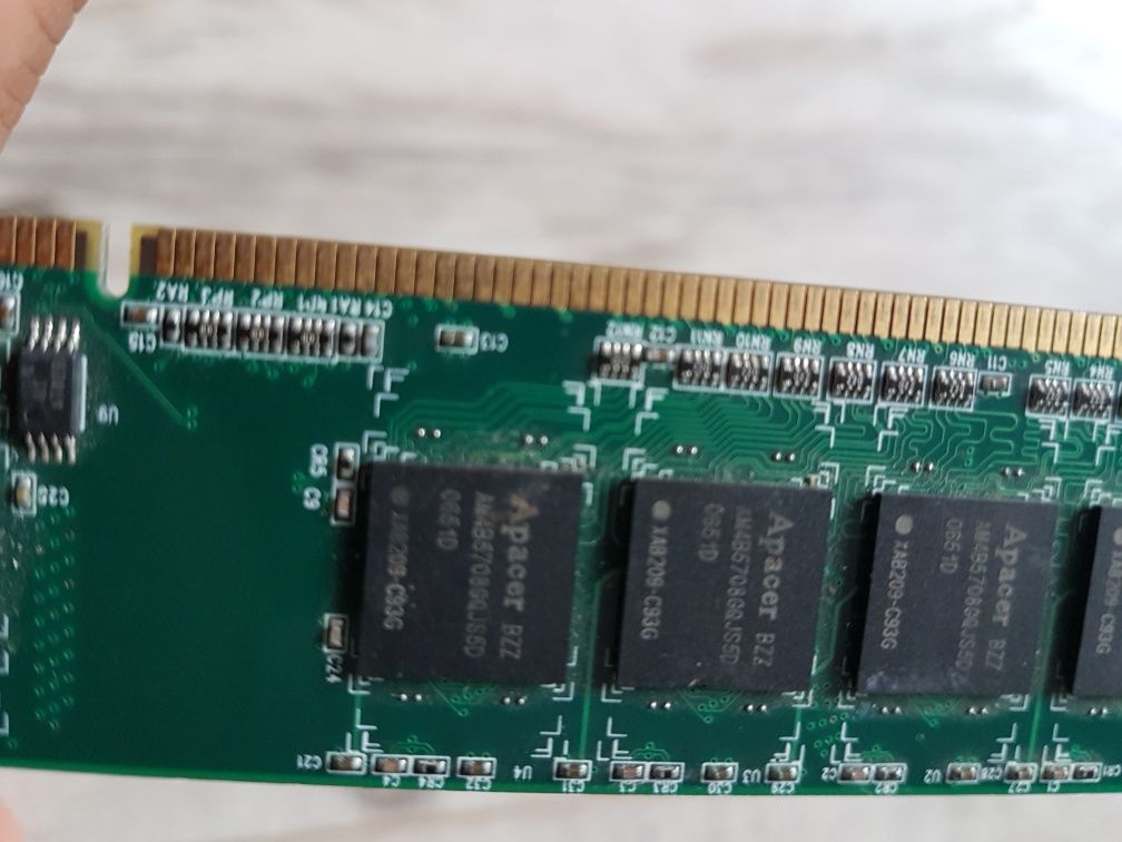 Pamięć RAM ddr2 kość 512MB UNB PC2-4300 CL4 apacer kingston