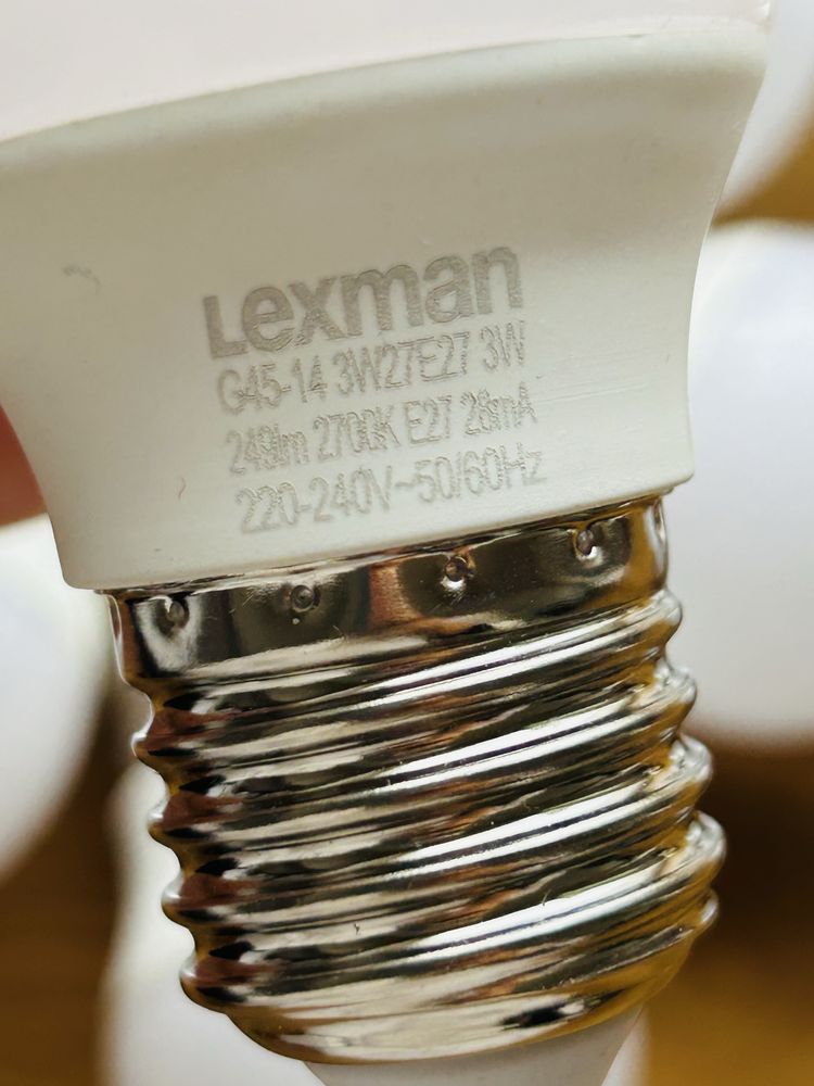 Żarówka Lexman 220-240V 50 60Hz 16 sztuk zestaw