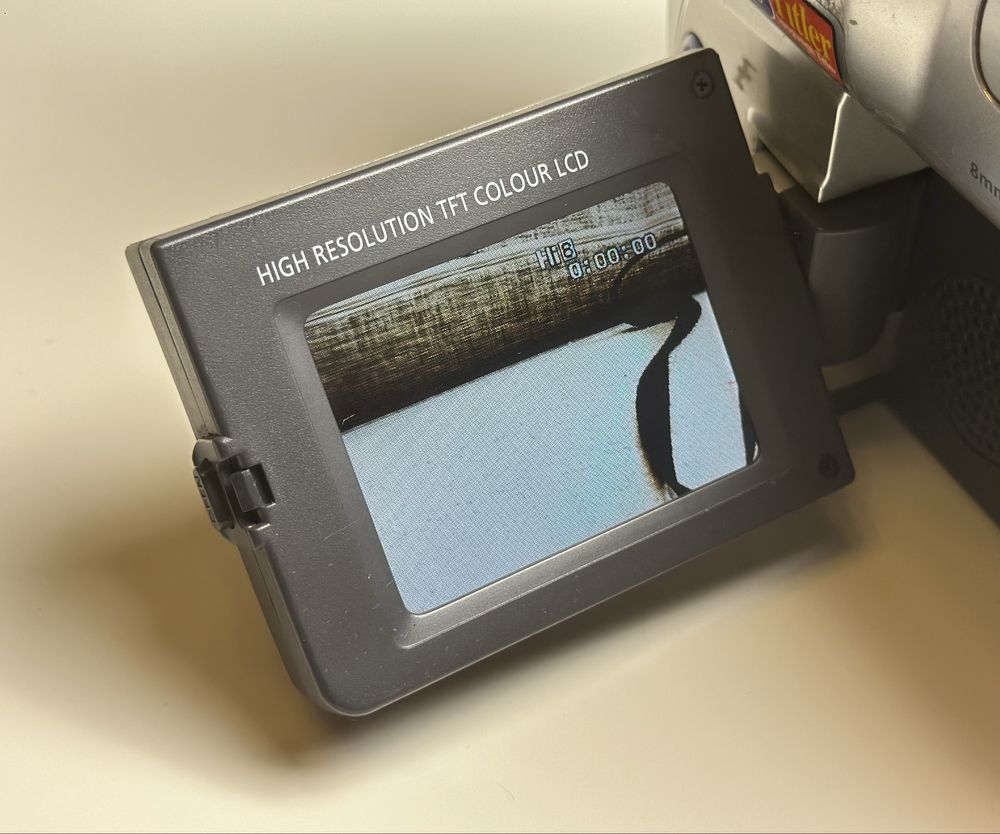 Kamera Samsung Hi-8 VP-L700 analog look sprawna, y2k