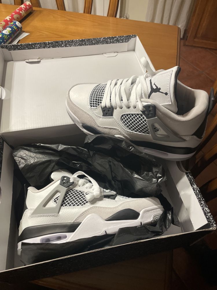 jordan 4 retro military (NOVAS)