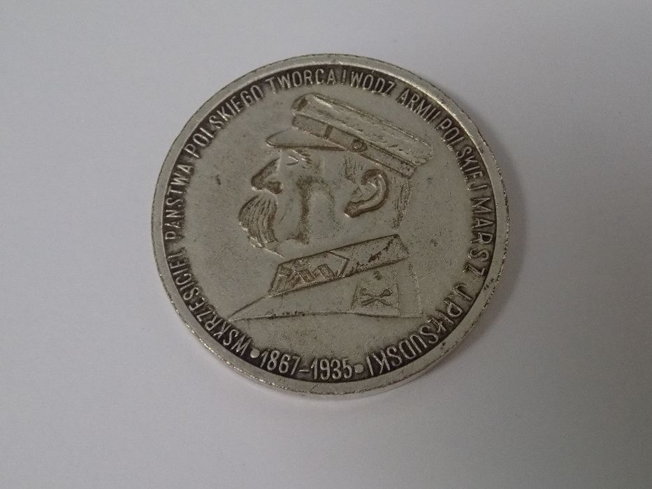 Medal - J. Piłsudski - Wskrzesiciel Państwa Polskiego Twórca i Wódz