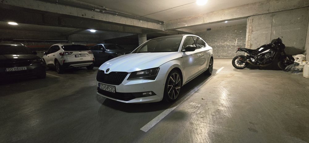 SKODA SUPERB III 2.0 TSI (220 KM) SPORTLINE – 1 Właściciel
