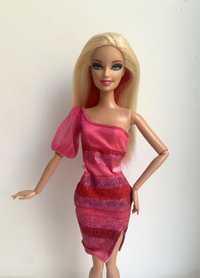 Barbie Fashionistas lalka 2013 pink artykułowana move