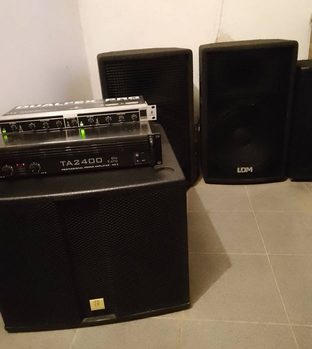 Wypożyczenie nagłośnienia i oświetlenia + transport i montaż