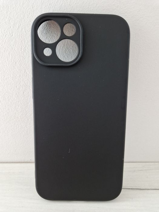 Back Case MATT do IPHONE 15 Czarny