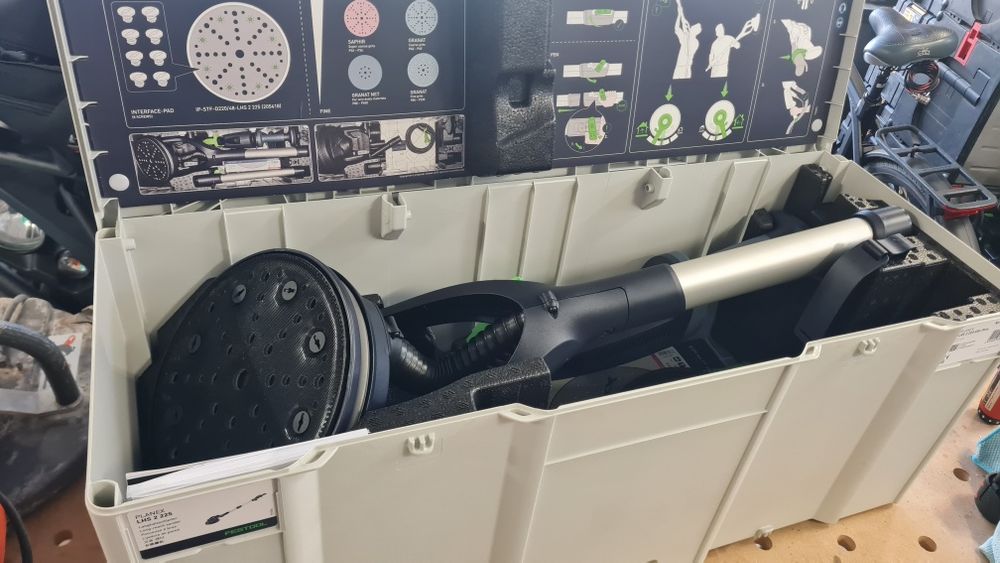 Festool Szlifierka do gładzi LHS2 225 EQI-PLUS 575990
FESTOOL Szlifier