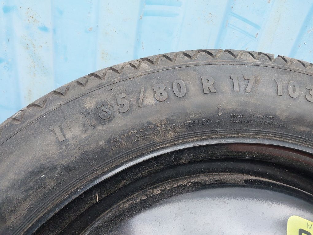 Dojazdówka koło dojazdowe Peugeot 407 5x 108 R 17