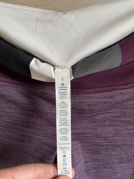 Lululemon Лосіни Легінси Жіночі Тайтси Спортивні