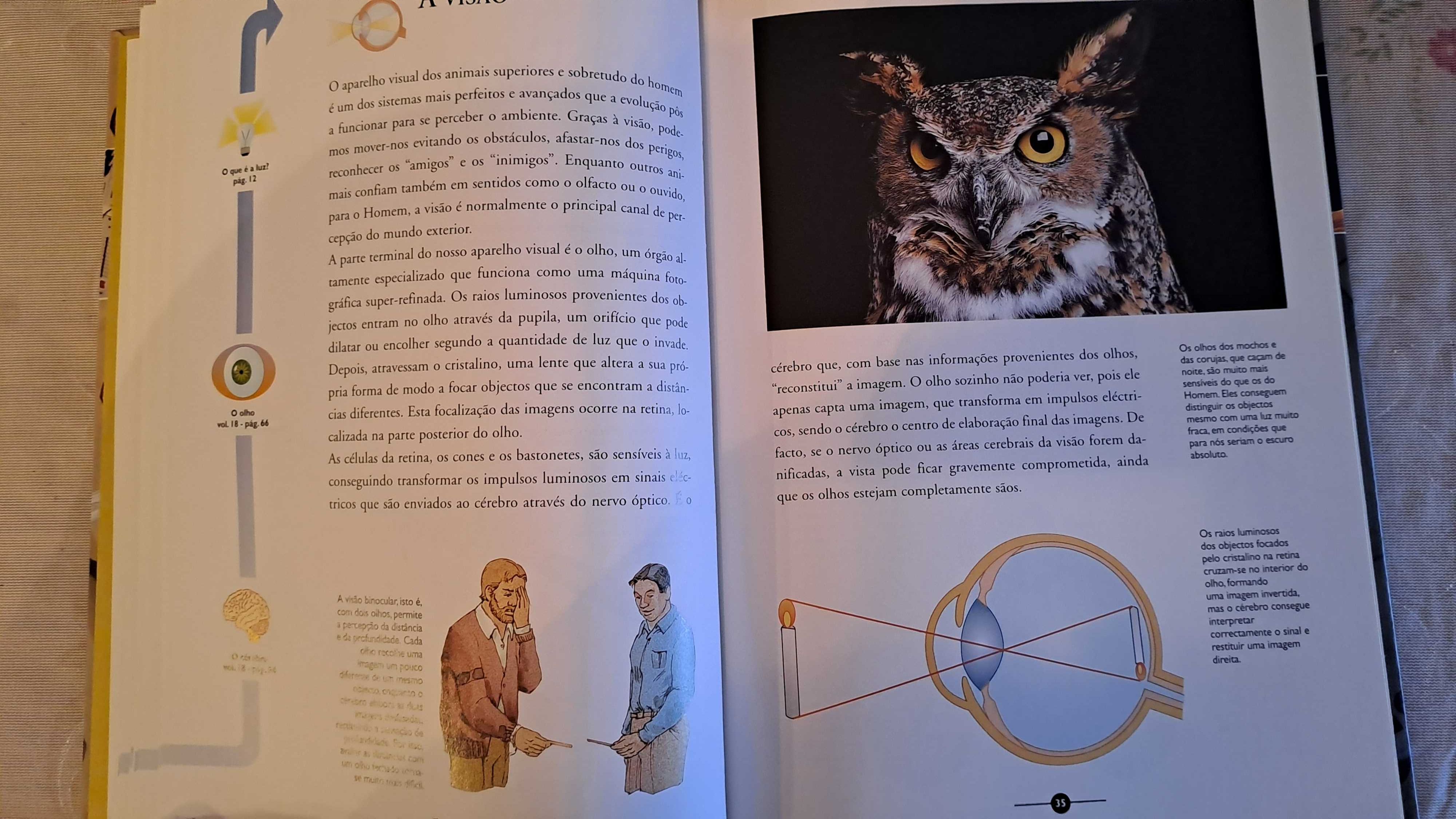 Enciclopédia Universal Pedagógica Universal. Som, luz e eletricidade
