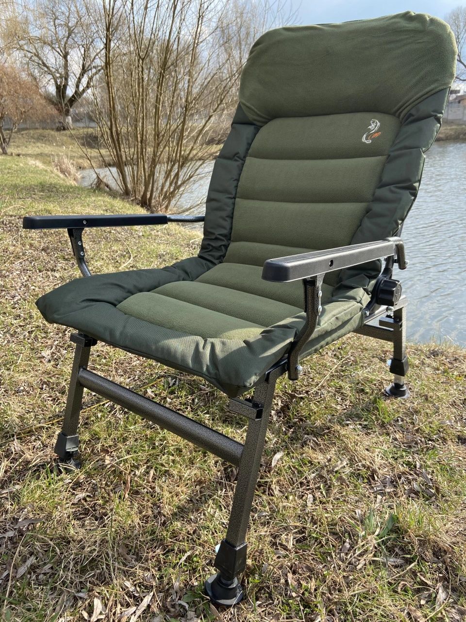 Кресло для рыбалки карповое усиленное Elektrostatyk FK6  оригинал
