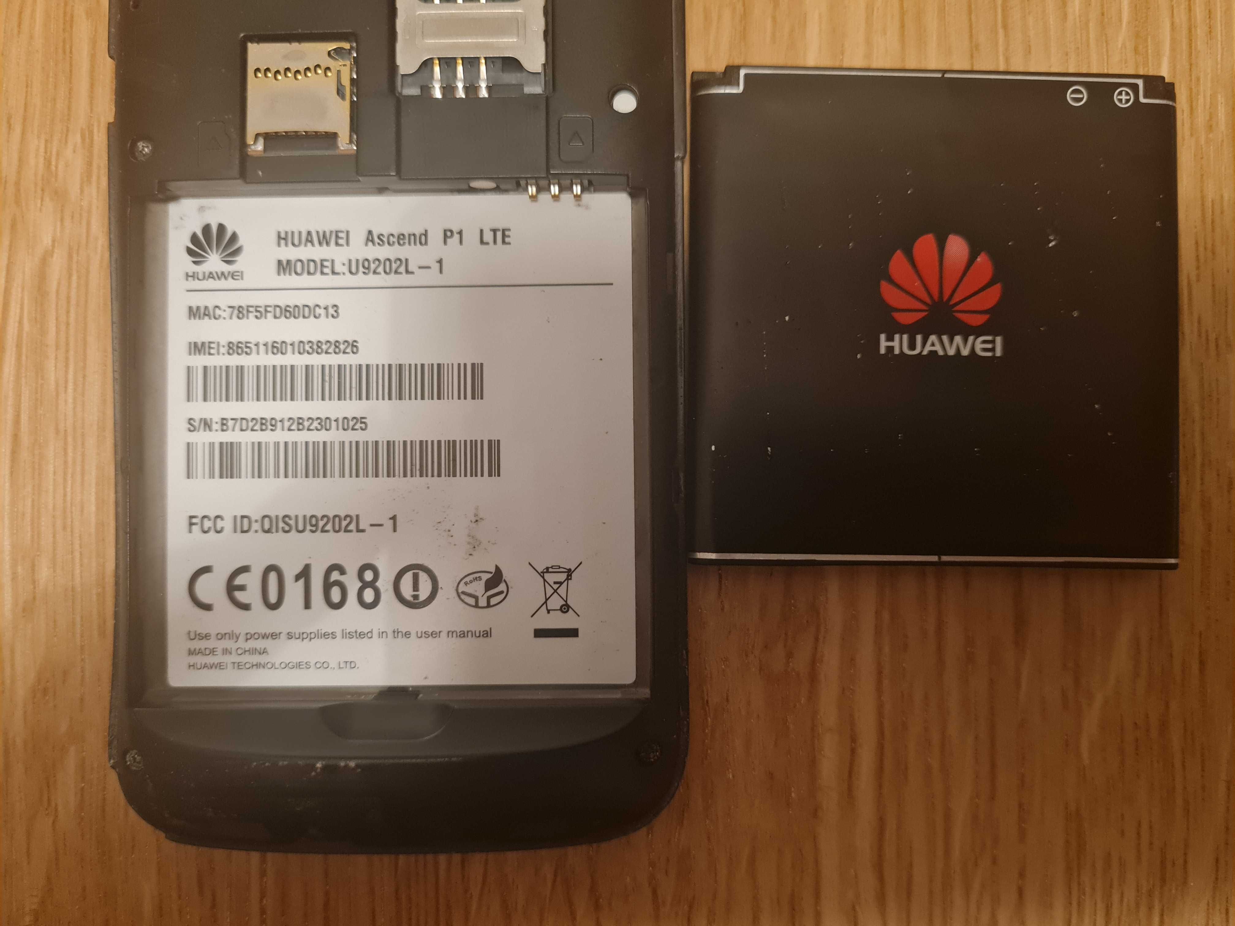 Telefon aparat Huawei Ascent P1 lte komórka działa