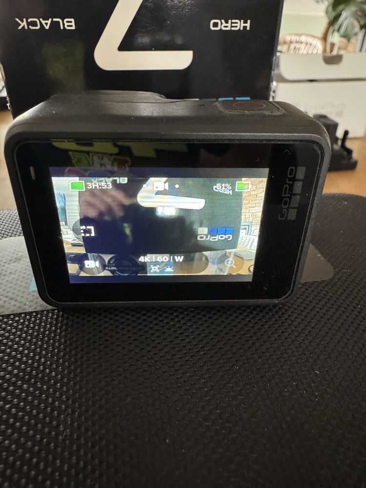 Gopro HERO 7 black Kamera sportowa+zestaw akcesoriow