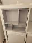 Wkład kallax ikea półki szare
