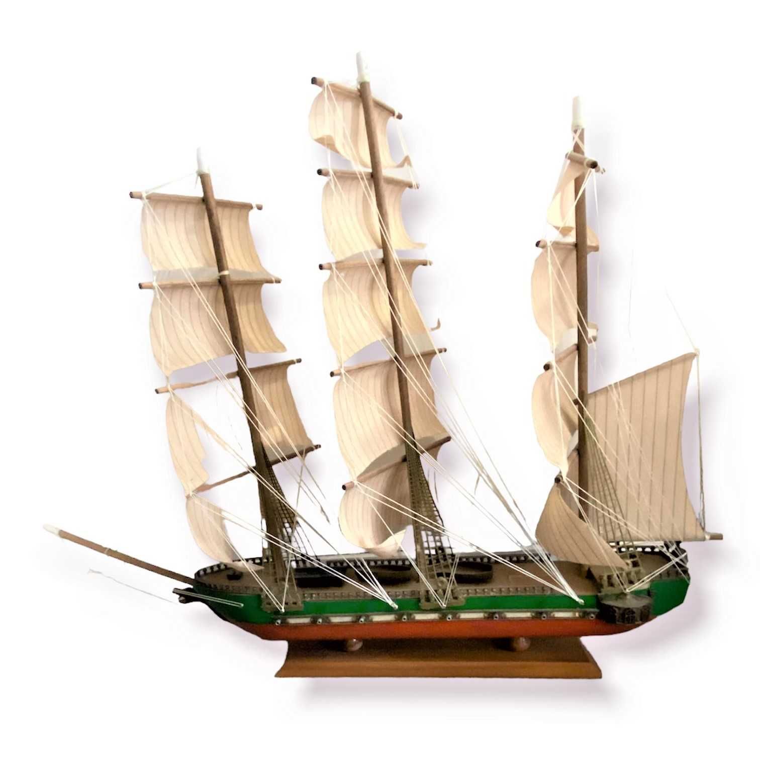 Maquete Navio Fragata Espanhola Seculo XVII