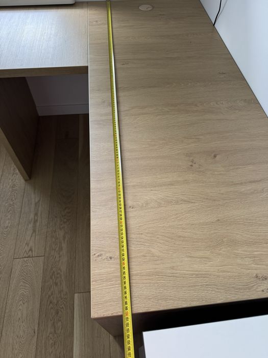 Biurko narozne bardzo solidne wykonane 1 rok uzywane