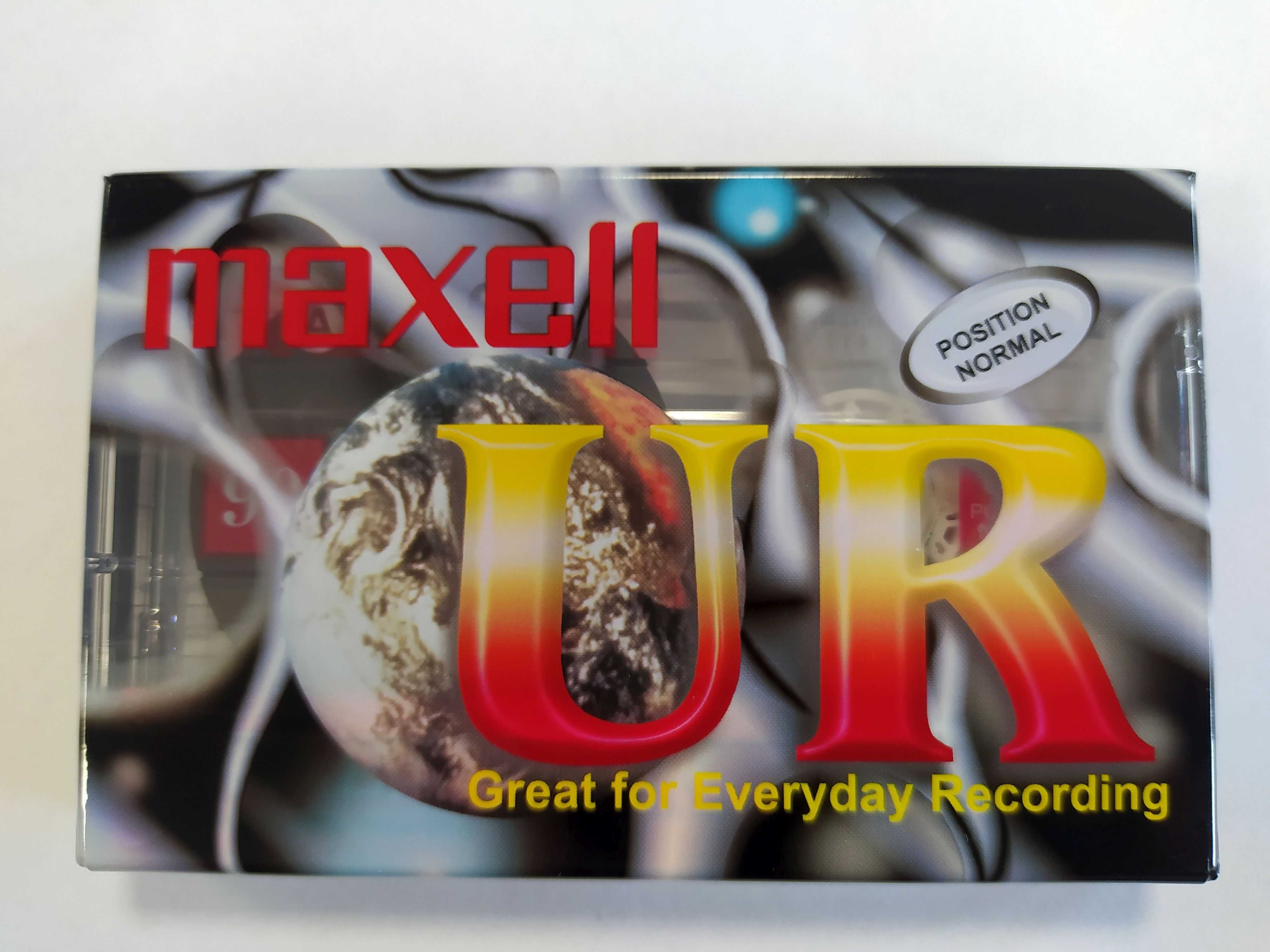 Kaseta audio Maxell UR 90 minut - 5 sztuk