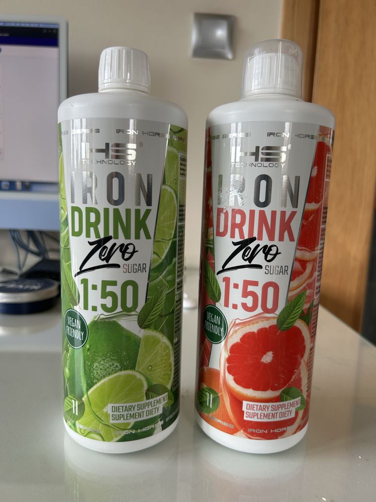 Zestaw 2 op. IHS Iron Drink zero 1l