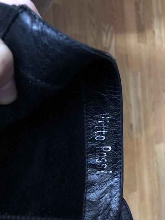 Ботинки чёрные,чорні, Vitto Rossi 36 размер