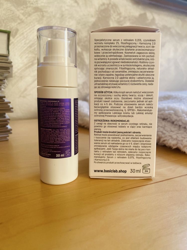 Retinal Basiclab korygujące serum z retinalem 0,15%