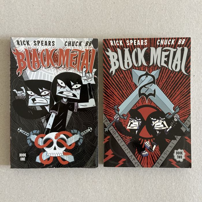 Black Metal — dois volumes (um danificado)