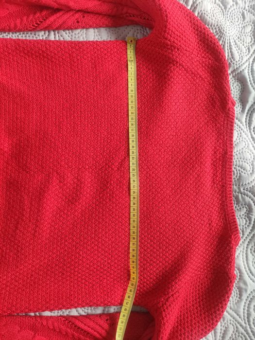 Czerwony sweter Promod