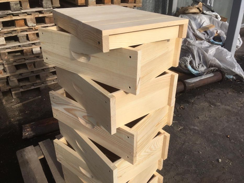 Улей рогач, улей рогатый, рамки для пчёл, мед,