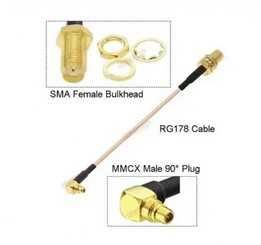 Пігтейл кабель разом з антеною  2.4G 5G 5.8G 10dbi 3G LTE antenna SMA