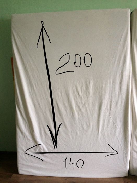 Ортопедический матрас 140х200 и 120х200 + аквастоп в подарок