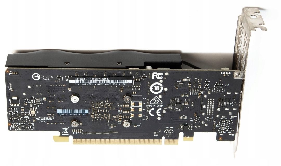Nvidia MSI GeForce GTX1050Ti 4GT LP 4GB GDDR5 128bit