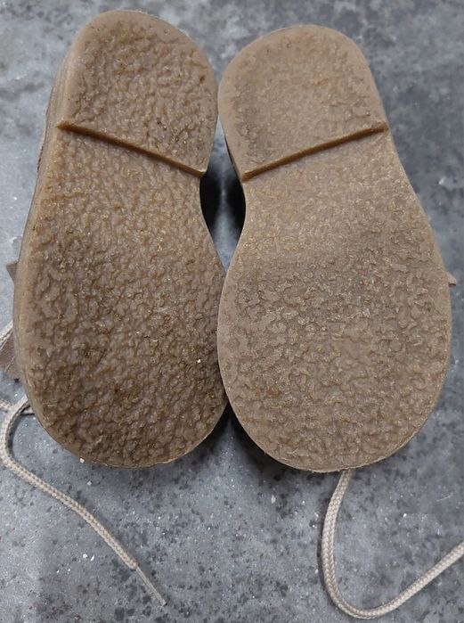 Carneiras Em Pele Para Bebé, Bege tam. 20