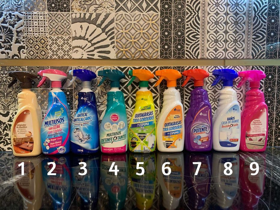 Płyn do czyszczenia w spray.Super jakość 750ml.Bosque Verde z Hiszpani