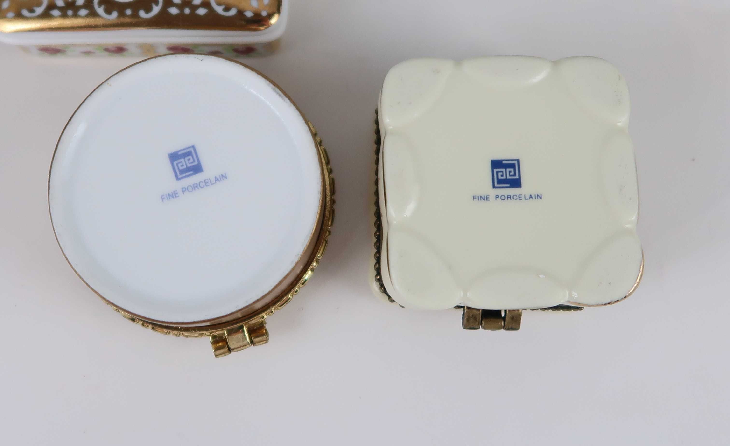 Caixas de joias em porcelana, CADA