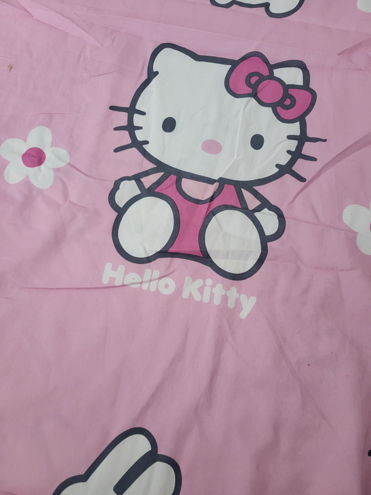 Poszewka hello Kitty 130x198 materiał