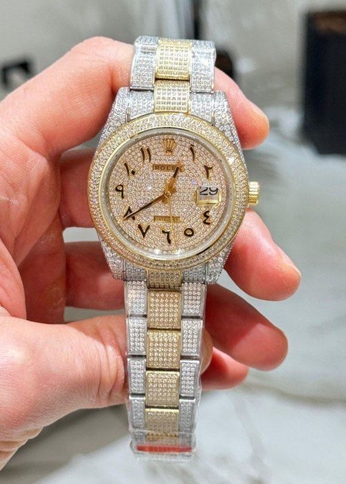 Rolex Datejust Swarovski