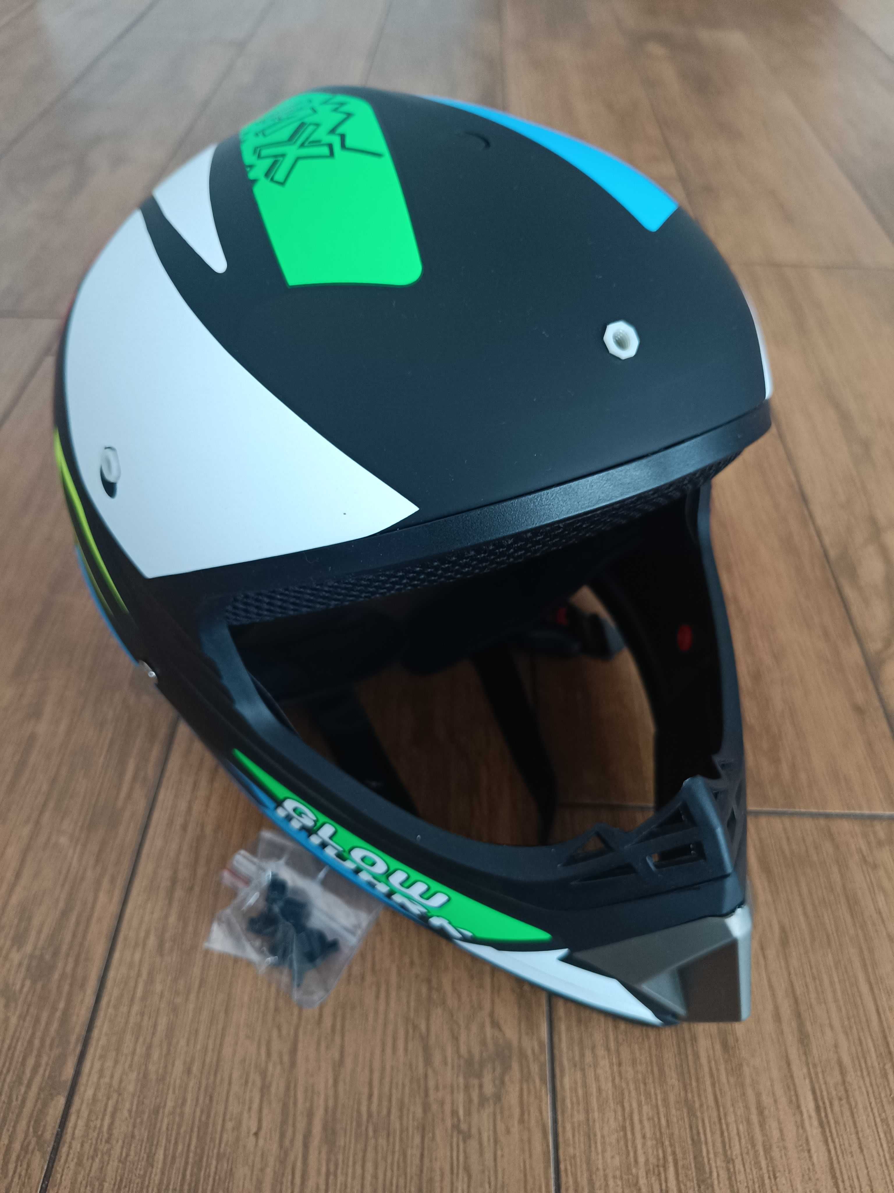 Kask Motocyklowy Crossowy Rozm. L