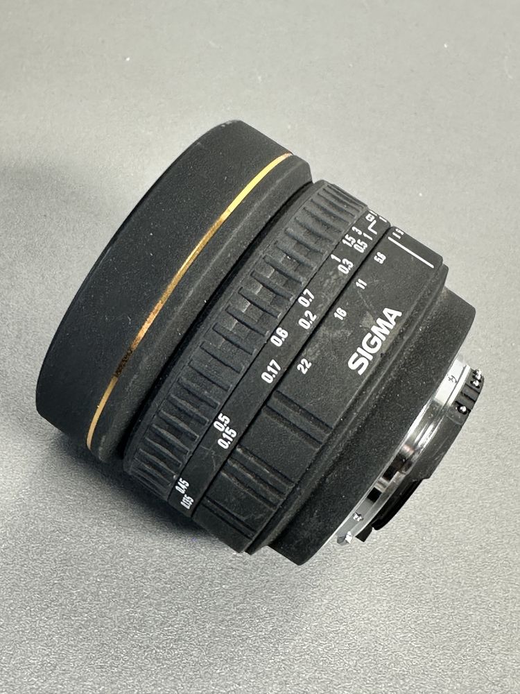 Obiektyw SIGMA 8 mm 1:3,5 EX DG Fisheye Nikon