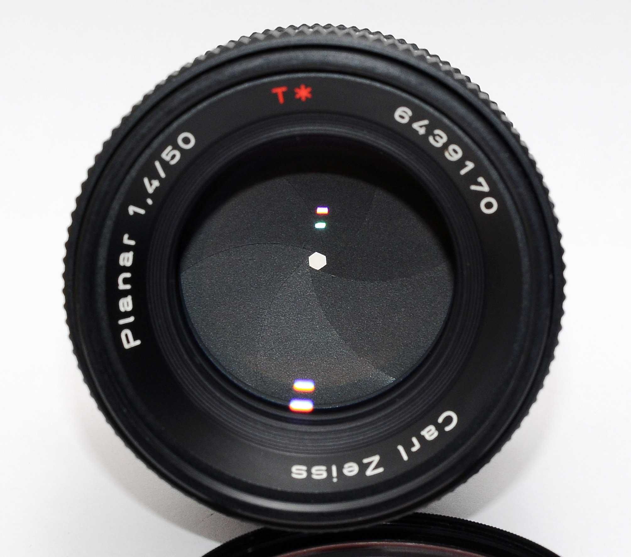 Carl Zeiss Planar 50mm f/1.4 Contax Yashica FX-2 объектив фотоаппарат
