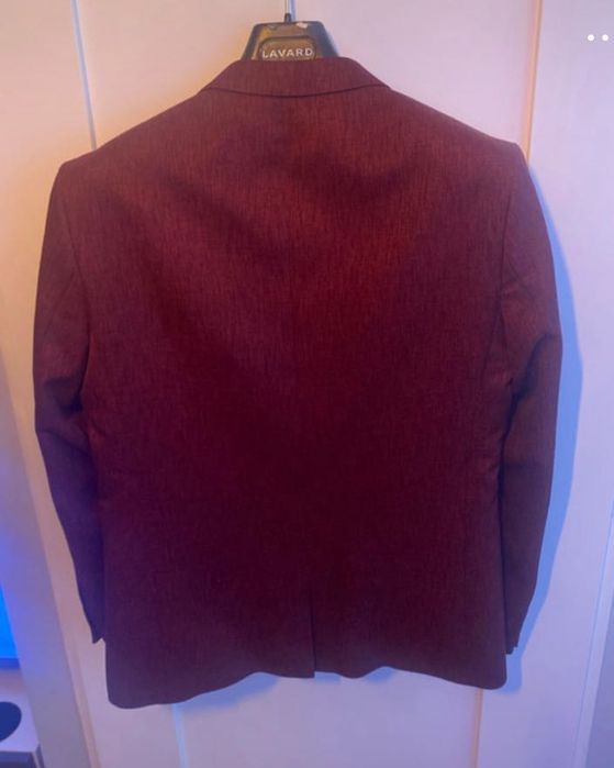 Marynarka męska, w kolorze bordo