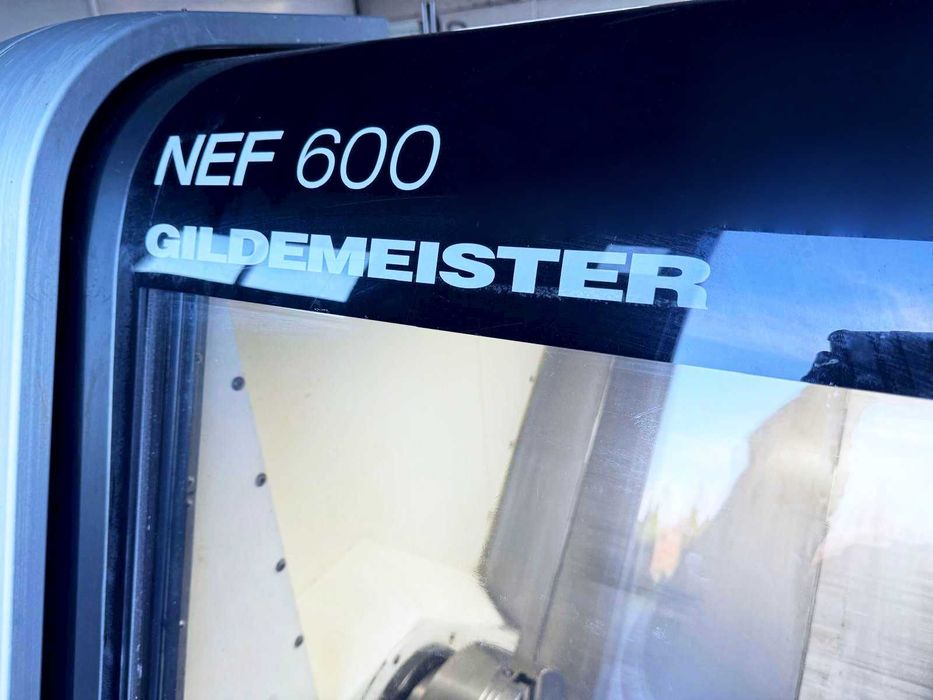 Tokarka CNC DMG GILDEMEISTER NEF 600 V3 napędzane narzędzia |z Niemiec