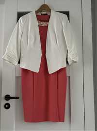 Sukienka ołówkowa i żakiet, rozmiar 40-42, Orsay